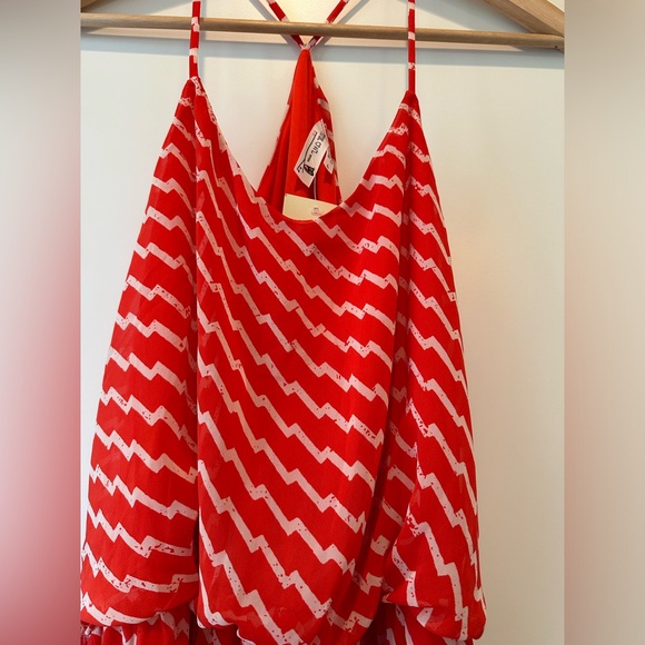 Flowy and Fun summer dress PINK OWL brand size L - Picture 5 of 5